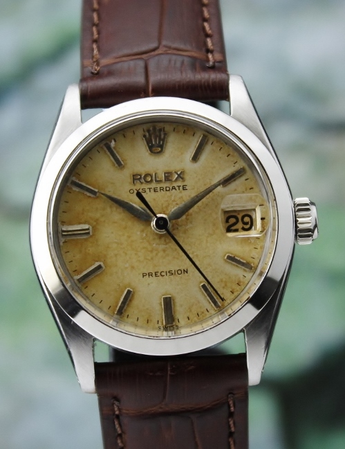 (image for) A VINTAGE MID SIZE STAINLESS STEEL PRECISION MODEL / 6466